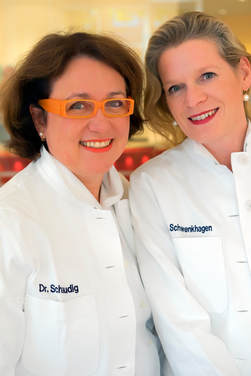 Dr. med. Anneliese Schwenkhagen und Dr. med. Katrin Schaudig